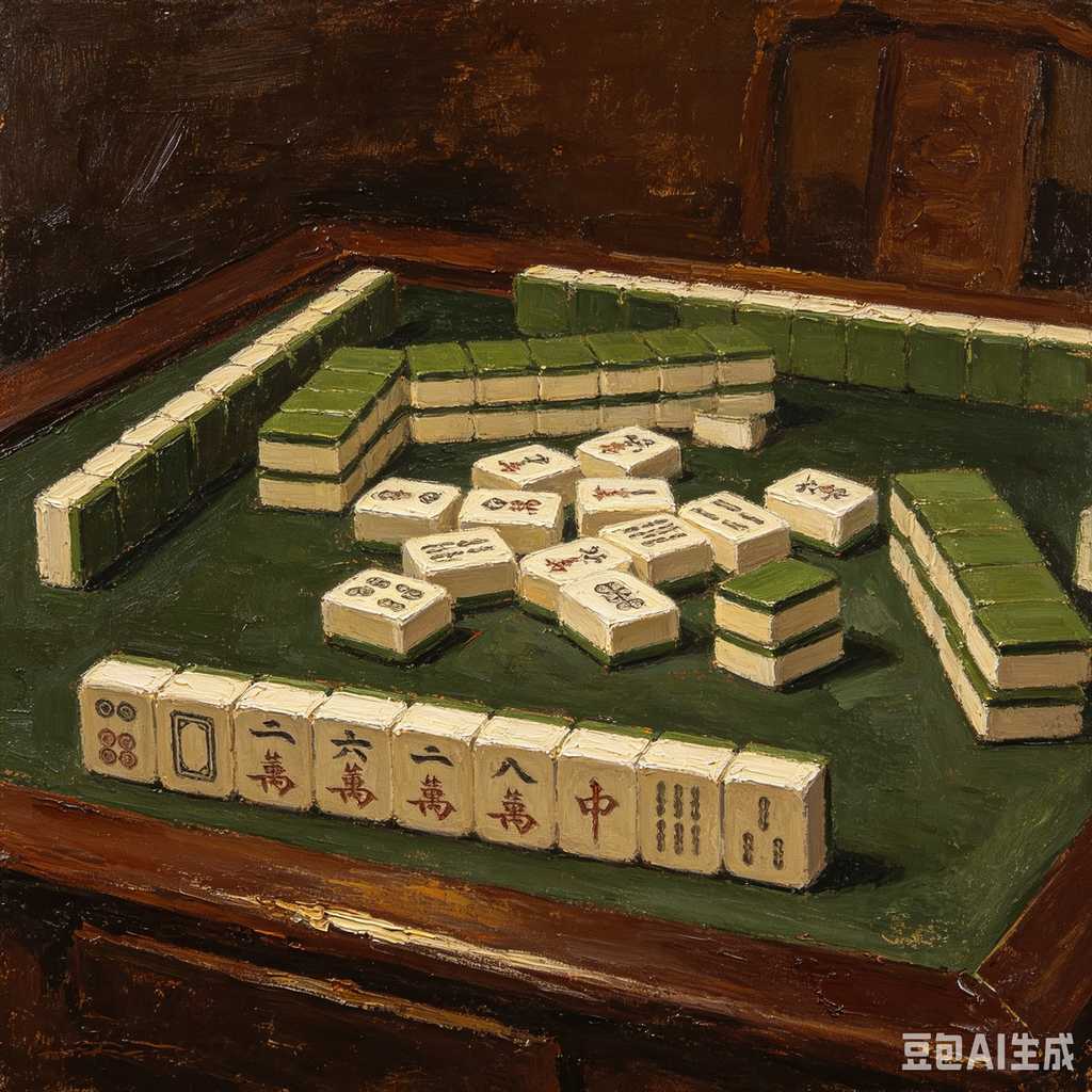 modern mahjong set