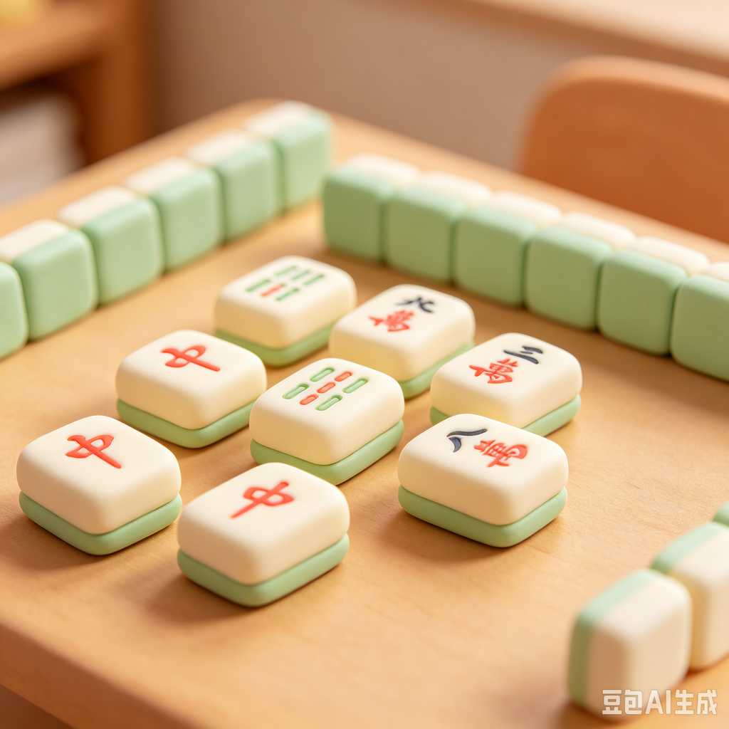 clear text printing mahjong set